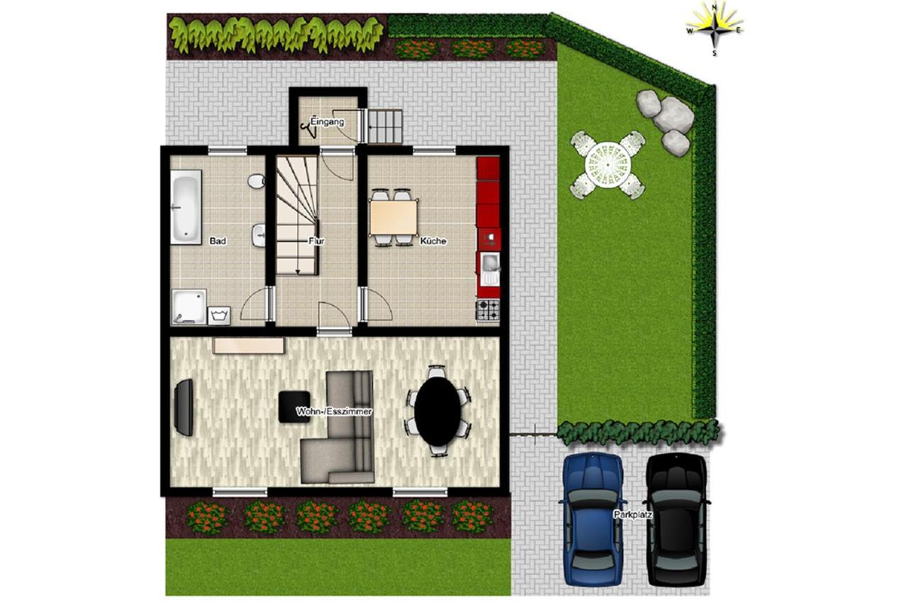 Ferienhaus Halbritter Pouch Экстерьер фото
