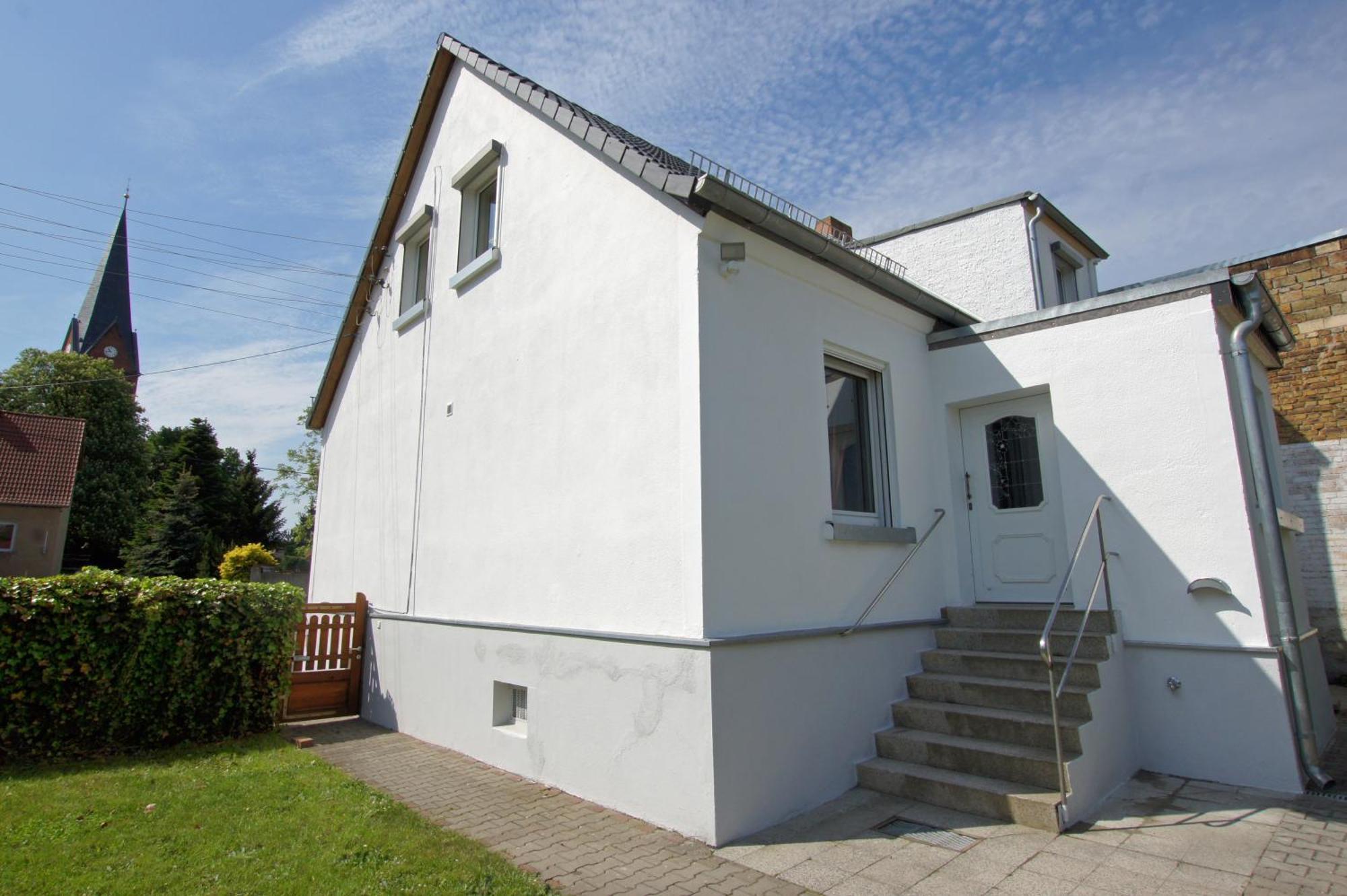 Ferienhaus Halbritter Pouch Экстерьер фото