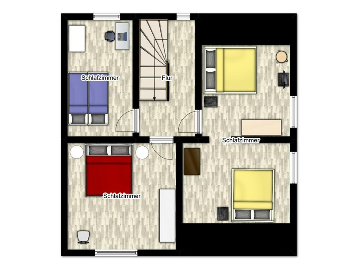 Ferienhaus Halbritter Pouch Экстерьер фото